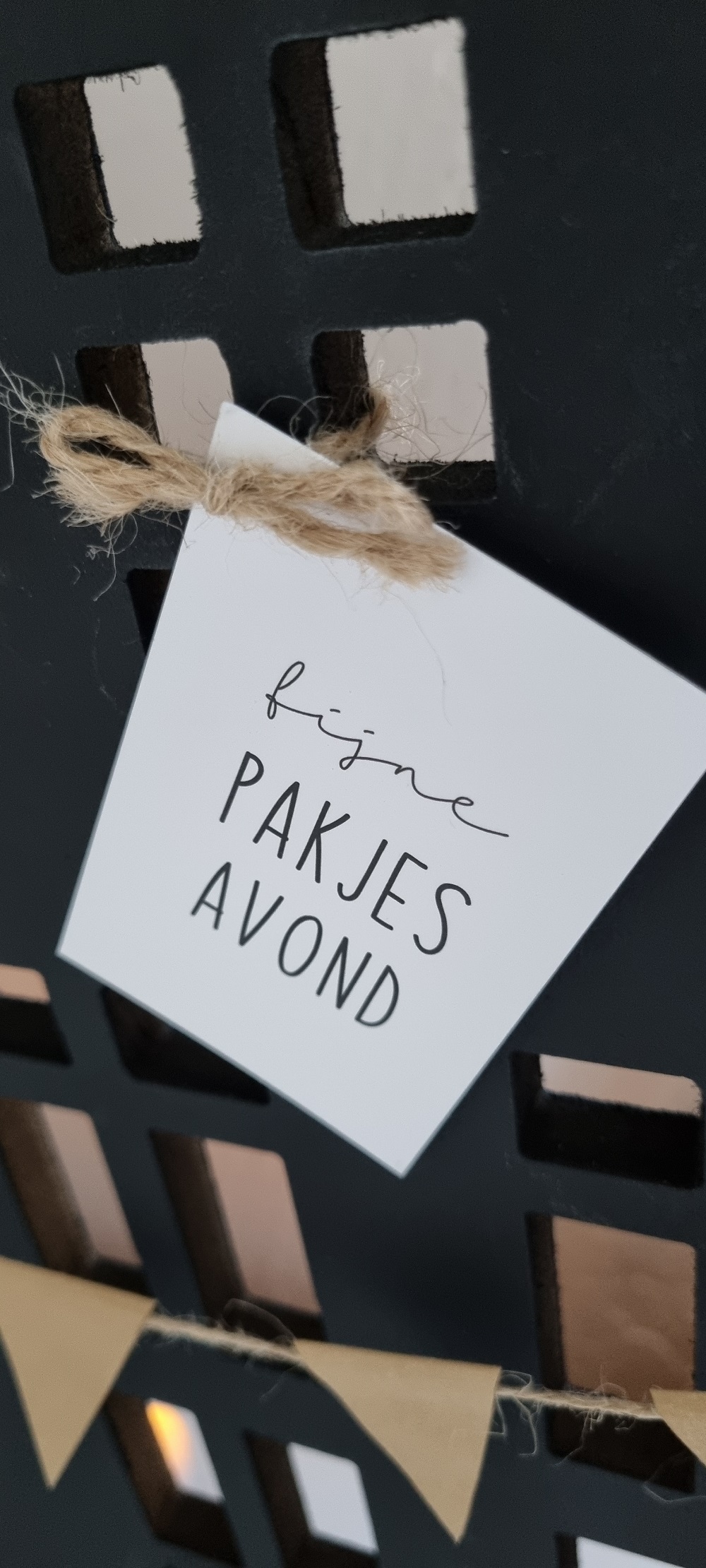 DIY Sint grachtenstraatje