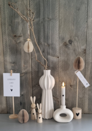 DIY houten haasjes