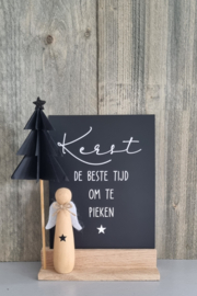 Kaart Kerst de beste tijd ....