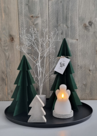 Kerstboom beton