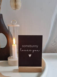 Somebunny loves you (A6)