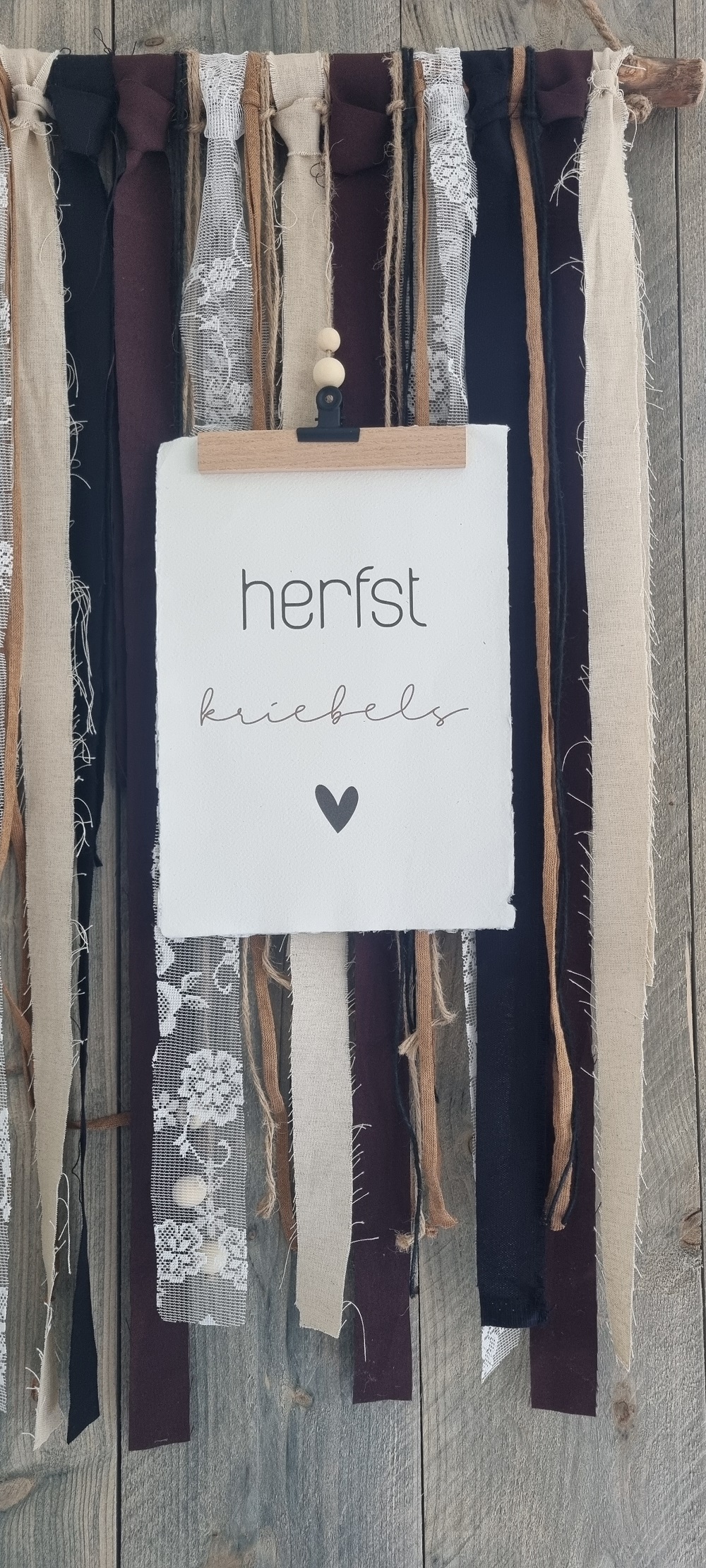 DIY herfst woontak