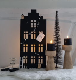 DIY winter wonderland grachtenpand