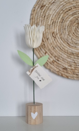 Houten cilinder