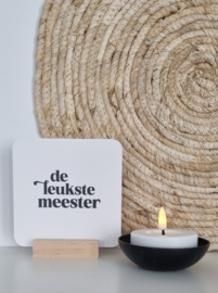 Tegeltje juf/meester