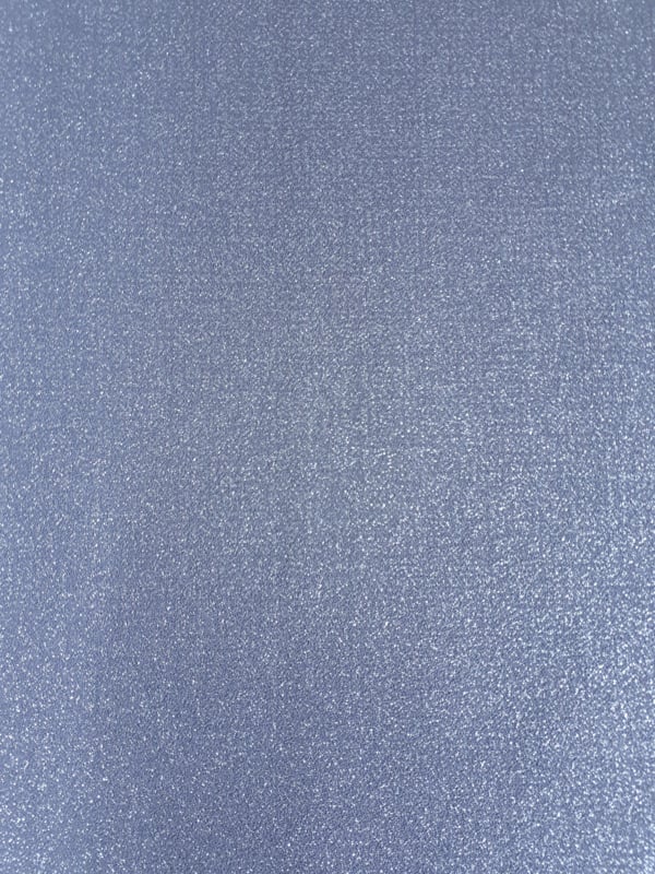 13. Blauw uni met glitter behang