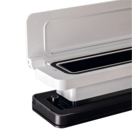 Homebox Brievenbus Buitenklep Zwart (RAL9005) & Binnenklep wit (RAL9010)