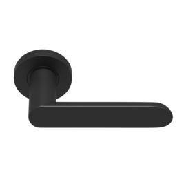 CanDo Deurkruk Curve 24 Regular Deurbeslag set van 2| Zwart