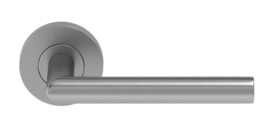 Draaideur pakket hang en sluitwerk - Deurkruk Orbit 19 Regular RVS