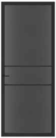Skantrae SlimSeries Zwarte Binnendeur SSL 4010 Rookglas