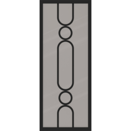 Skantrae SlimSeries One Zwart Binnendeur SSL 4523 Rook glas