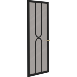 Skantrae SlimSeries One Zwart Binnendeur SSL 4520 Rook glas