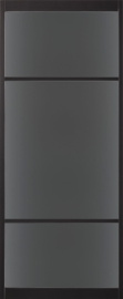 Skantrae SlimSeries Ultra Zwarte Binnendeur SSL 4106 rookglas