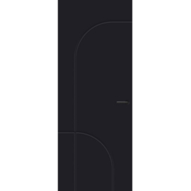 Svedex Nuance Binnendeur NC153 | Diep Zwart (RAL 9005)