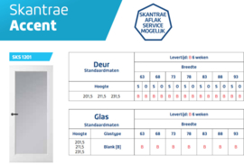 Skantrae Accent SKS 1201 Blank glas