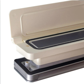 Homebox Brievenbus Buitenklep ALUINOX & Binnenklep crème wit (RAL 9001)