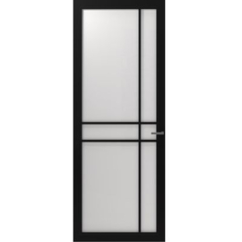 CanDo Cover Glass Binnendeur Carbon Black COV3-DD05 | Mat Glas