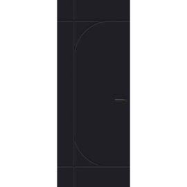 Svedex Nuance Binnendeur NC154 | Diep Zwart (RAL 9005)