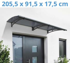 Aquila Deurluifel Zonnegrijs Glas