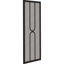 Skantrae SlimSeries One Zwart Binnendeur SSL 4520 Rook glas