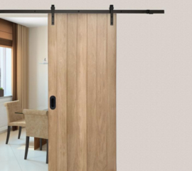 Enkele kastenwandhanger Lanka zwart