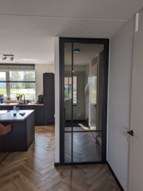 Skantrae SlimSeries Zwarte Binnendeur SSL 4009 Rookglas