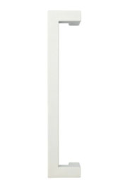Schuifdeur pakket SlimSeries hang- en sluitwerk 555 - Deurgreep Tupelo 30 wit