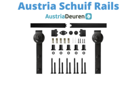 Austria schuifdeur rails