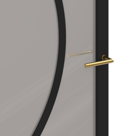 Skantrae SlimSeries One Zwart Binnendeur SSL 4518 Rook glas
