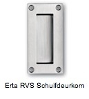 Skantrae schuifdeurkom Erta RVS