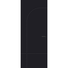 Svedex Nuance Binnendeur NC152 | Diep Zwart (RAL 9005)
