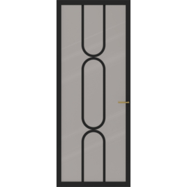 Skantrae SlimSeries One Zwart Binnendeur SSL 4522 Rook glas