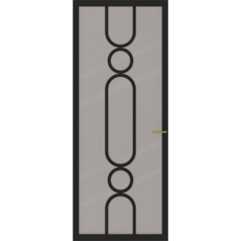 Skantrae SlimSeries One Zwart Binnendeur SSL 4523 Rook glas