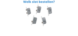 Welk slot heb ik nodig?