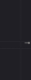 Svedex binnendeur Diep Zwart Nova Lijndeur NDB955