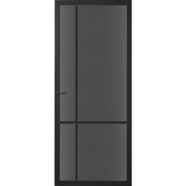 Skantrae SlimSeries Zwarte Binnendeur SSL 4009 Rookglas