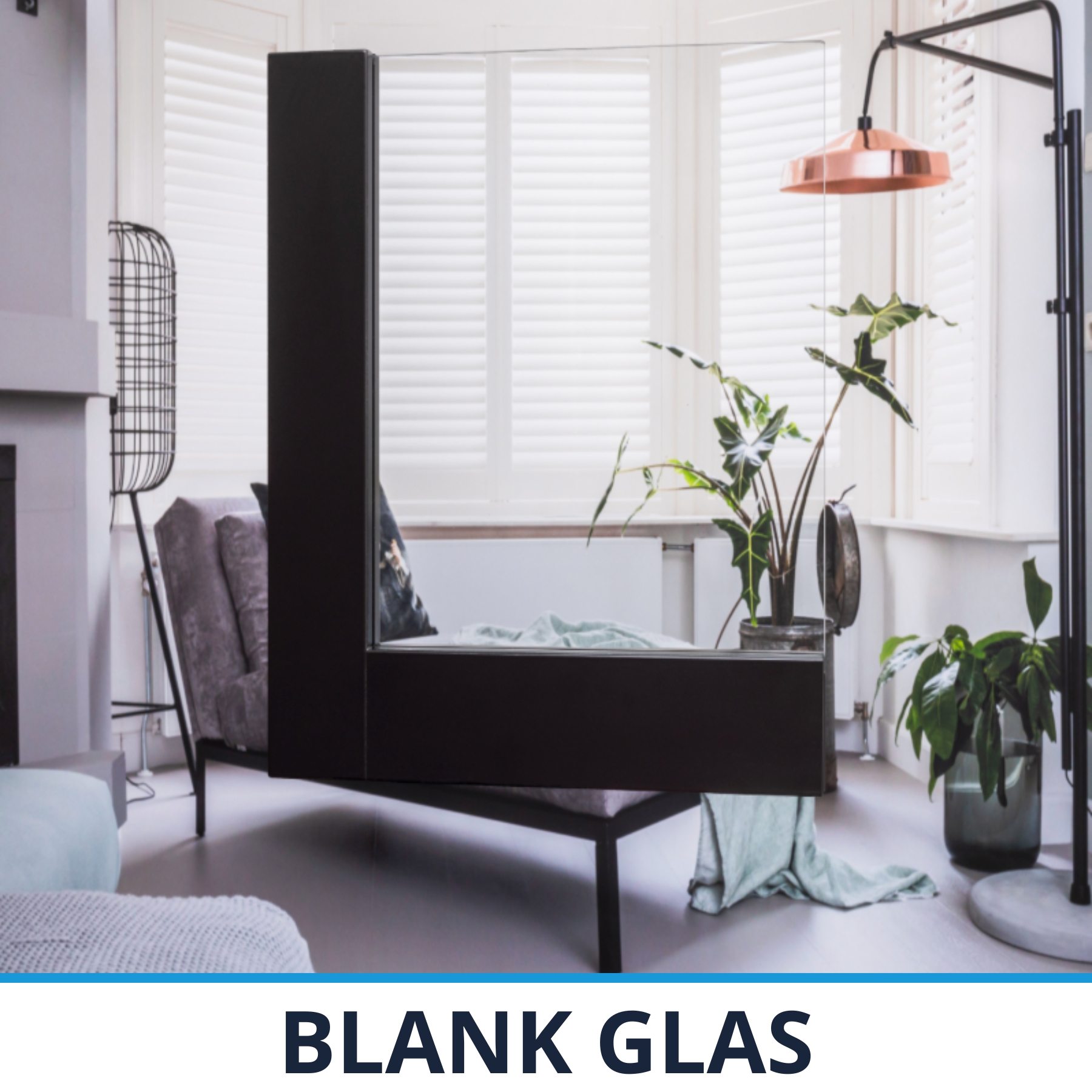 WK 6340 Weekamp Eiken glasdeur afgelakt