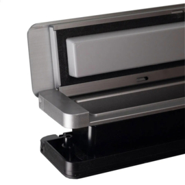 Homebox Brievenbus Buitenklep ALUINOX & Binnenklep Zwart (RAL9005)