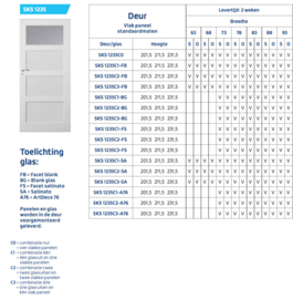 Skantrae Accent SKS 1235 C1 Facet Satinato glas