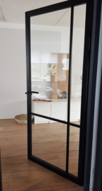 Skantrae SlimSeries Zwarte Binnendeur SSL 4007 Rookglas