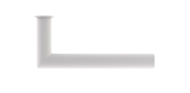 Skantrae deurkruk Orbit 19 minimal Wit