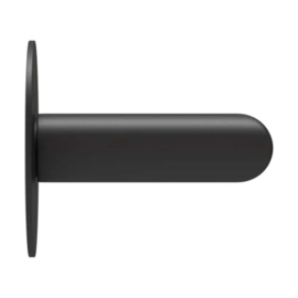 Deurkruk Orbit 19 flat - Zwart