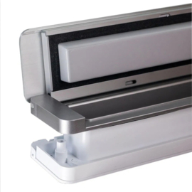 Homebox Brievenbus Buitenklep ALUINOX & Binnenklep wit (RAL 9010)