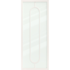 Skantrae SlimSeries One Wit Binnendeur SSL 4619 Nevel glas