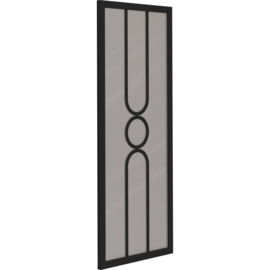 Skantrae SlimSeries One Zwart Binnendeur SSL 4521 Rook glas