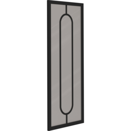 Skantrae SlimSeries One Zwart Binnendeur SSL 4519 Rook glas