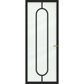 Skantrae SlimSeries One Zwart Binnendeur SSL 4519 Nevel glas