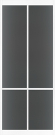 Skantrae SlimSeries Witte Binnendeur Rookglas SSL 4208