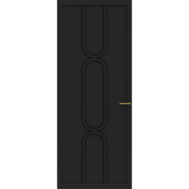 Skantrae SlimSeries Zwarte Binnendeur SSL 4722 paneeldeur