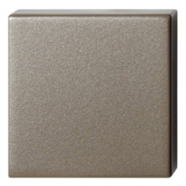 Blinde rozet 50x50x8 mm Mocca blend